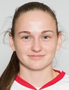 Vilde Hasund auf dem Weg nach Schweden -